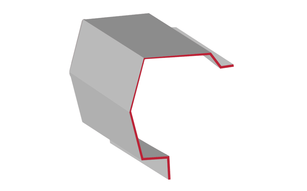 Ss Rake Trim Trim Components | Royal Metal Building Components
